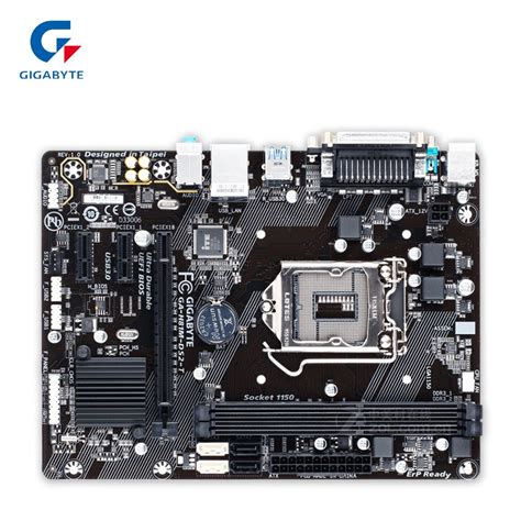 Original Gigabyte GA-H81M-DS2-T Desktop Motherboard H81M-DS2-T H81 LGA 1150 i3 i5 i7 DDR3 16G ...