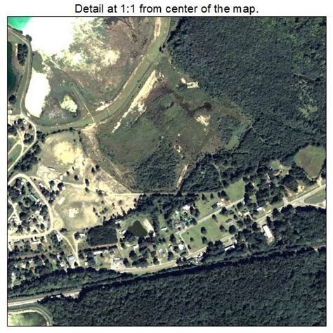 Aerial Photography Map of McIntyre, GA Georgia