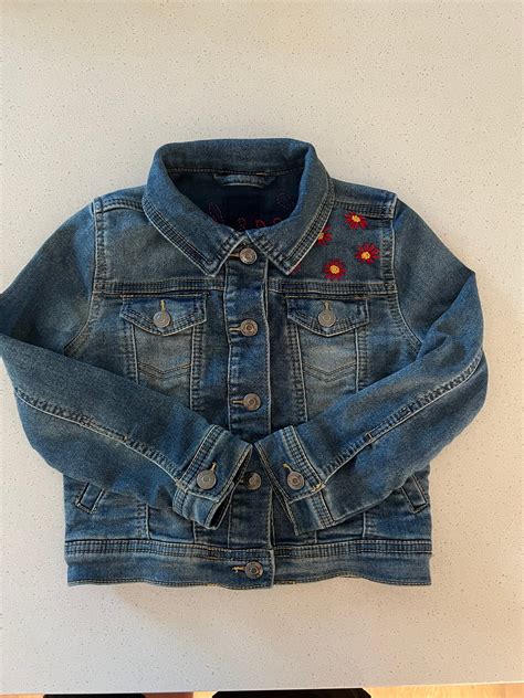 Hand Embroidered Custom Denim Jacket - Etsy