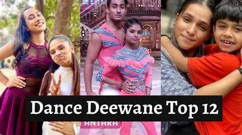 Top 12 Contestants Dance Deewane, Dance Deewane Top 12 Contestant with ...