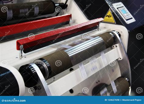 Printing Industry Equipment Stock Photo - Image of commercial ...