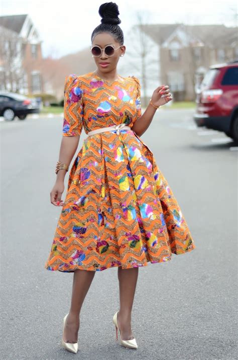 Living My Bliss InStyle: African Print Dress