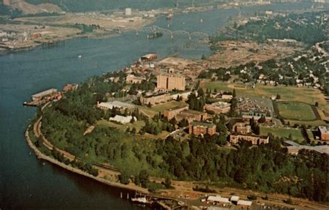 Aerial View of University of Portland Oregon