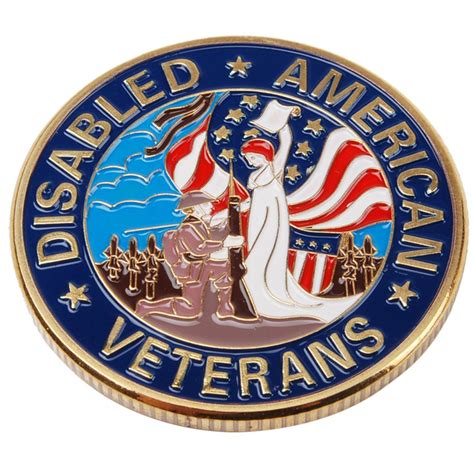 Amazon.com: Heerpoint US American Disabled Veterans Purple Heart ...