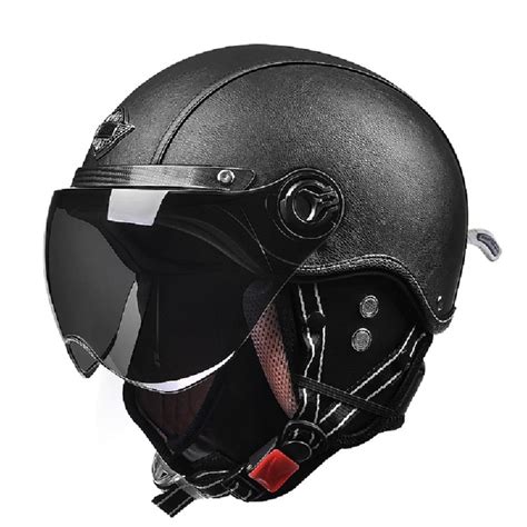 Retro Motorcycle Visor Half Face Helmet – xroder