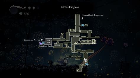 Hollow Knight Fungal Wastes Map - Maps For You