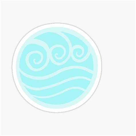 "Avatar Water Tribe Symbol" Sticker for Sale by madeline-ad | Redbubble