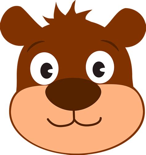 Bear Cartoon Hair - Free vector graphic on Pixabay