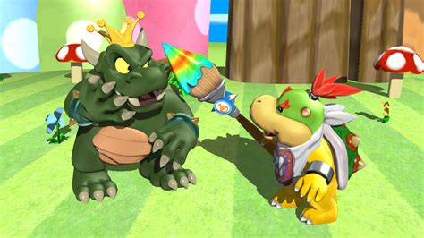 Bowser Jr. and King Koopa by Mario-and-Sonic-Guy on DeviantArt