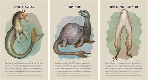 The Explorer's Guide To Cryptid Animals of the World :: Behance