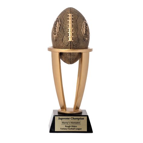 Gold Football Trophy – MyDraftDay