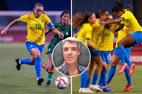 Brazil's Olympic women's football team, led by Marta and Formiga, will ...