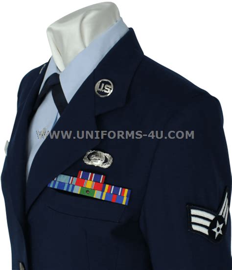 USAF WOMEN'S ENLISTED SERVICE DRESS UNIFORM