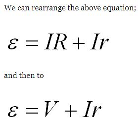 what is internal resistance of a cell ? derive an expression for it with circuit - Sarthaks ...