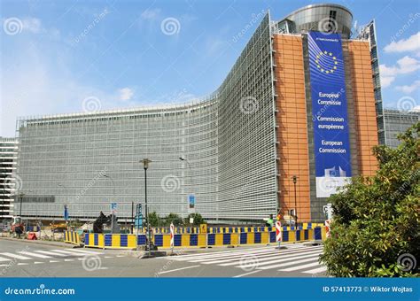 European Commission Main Building Editorial Stock Photo - Image: 57413773