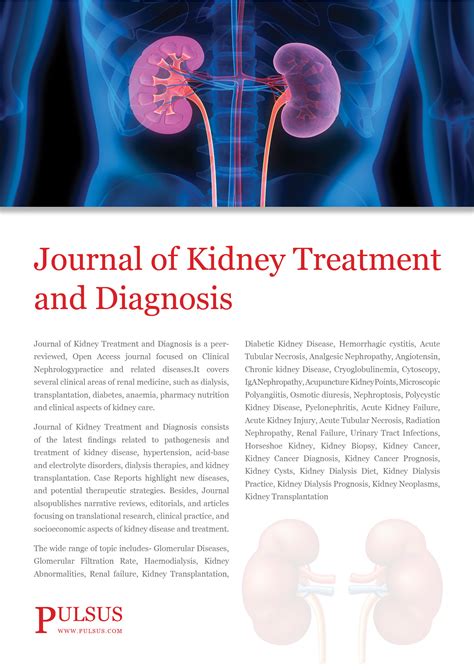 Journal of Kidney Treatment and Diagnosis - Open Access Journal