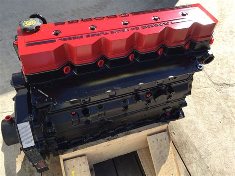 Fits cummins® isb 5.9l, 24-valve long block, rebuilt | Cummins, Dodge cummins, Gear drive