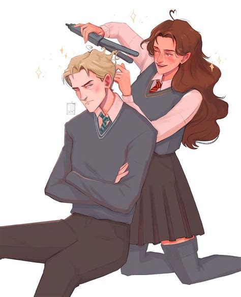 Dramione Fanart in 2021 | Draco malfoy fanart, Dramione, Harry potter ...