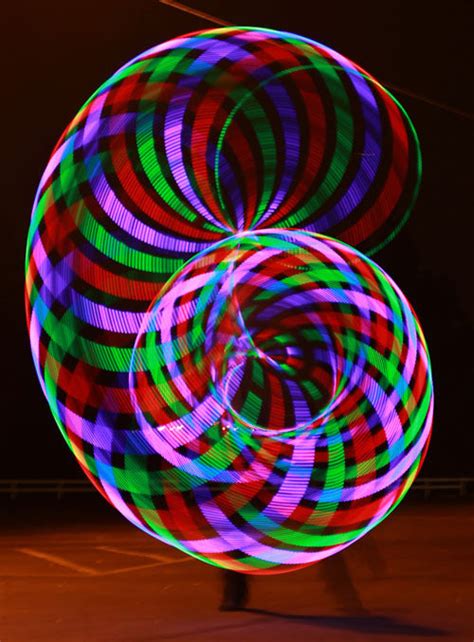 Led Hula Hoop - Light Up Rave and Dance Hula Hoop with 36 Led Lights ...