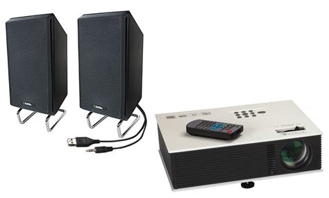 Up To 33% Off on LED Projector and Pop-Up Screen | Groupon Goods