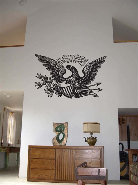 *NEW* Patriotic American Eagle Vinyl Wall Sticker Decal