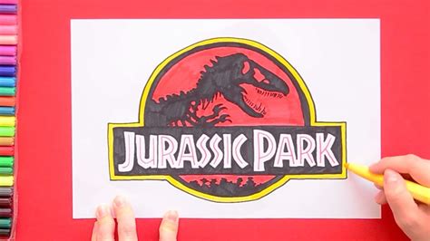 Comment dessiner le logo de Jurassic Park