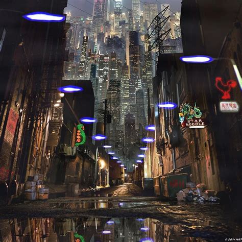 Another incredible cyberpunk landscape : r/Cyberpunk