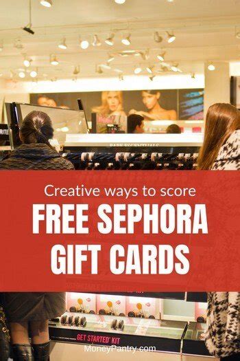 17 Best Ways to Get Free Sephora Gift Cards - MoneyPantry