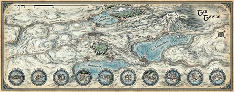 Map Of The Forgotten Realms 5e - Maping Resources