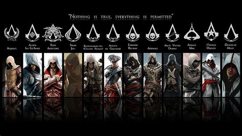 All Assassins, assassins creed symbol computer nothing is true ...