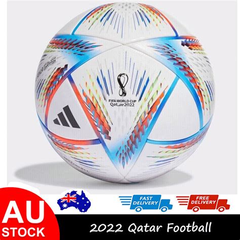 FOOTBALL ADIDAS QATAR 22 FIFA WORLD CUP TAL RIHLA COMP BALL SIZE 5 New ...