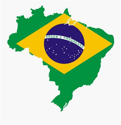 Brazil Clipart - Brazil Flag Shape , Free Transparent Clipart - ClipartKey