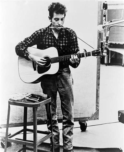 Bob Dylan B. 1941 Playing Guitar Photograph by Everett - Pixels