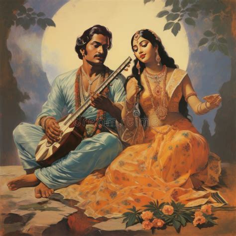 Indian Classical Music Ai Stock Illustrations – 30 Indian Classical ...