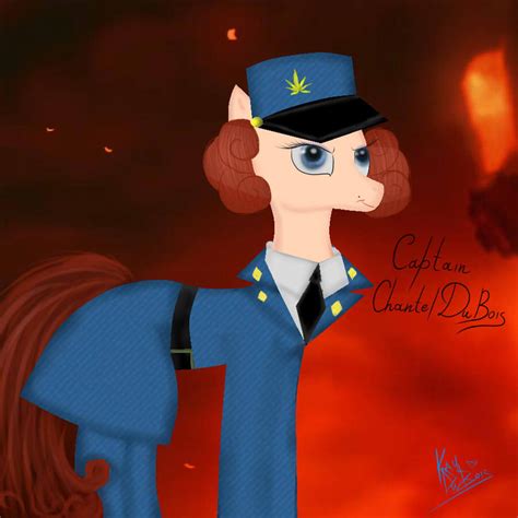 Captain Chantel Dubois by KayTheKat2014Nya on DeviantArt