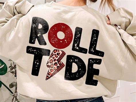 Roll Tide Game Day Distressed Png Roll Tide Foot Ball - Etsy