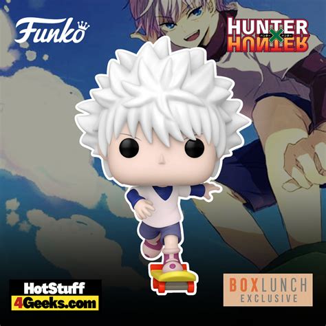 2023 NEW Hx - Killua Zoldyck (Skateboarding) Funko Pop!