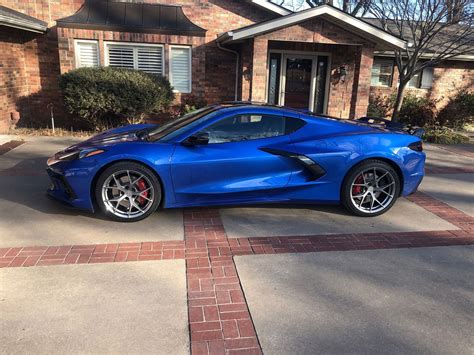 Chevrolet Corvette C8 Stingray Elkhart Lake Blue MRR FS06 | Wheel Front | Chevrolet corvette ...