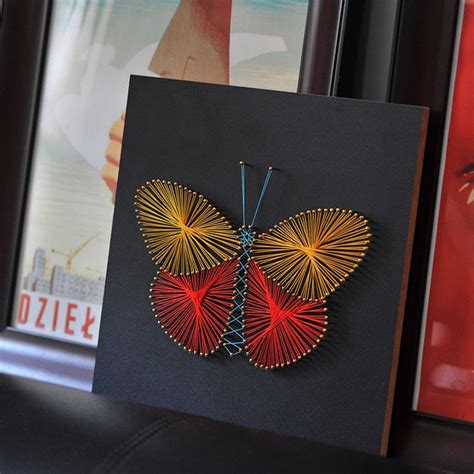 Butterfly String Art/ DIY Crafts Adult/kids String Art Kits / - Etsy