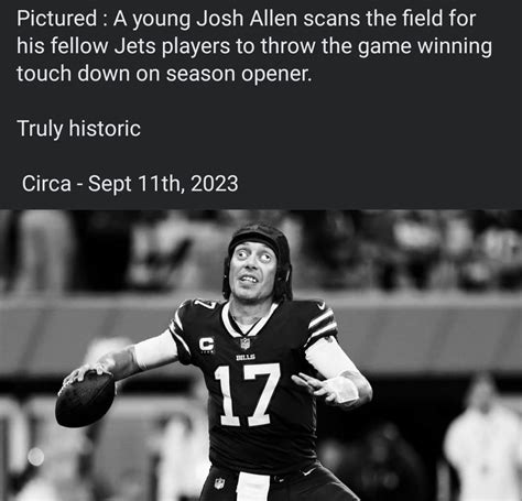 Josh Allen throws game winning touch down ! : r/nflmemes