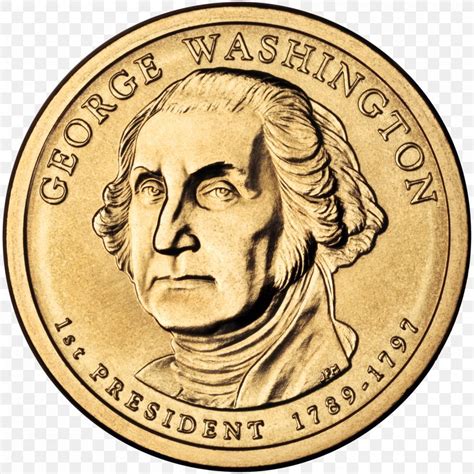 United States Dollar Presidential $1 Coin Program Dollar Coin, PNG ...