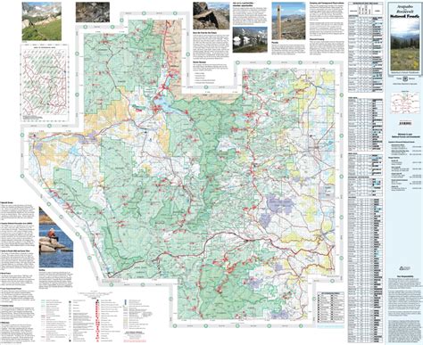 Exploring Roosevelt National Forest With The Help Of Roosevelt National Forest Map - Map Of The Usa