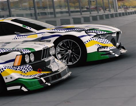 BMW Art Cars Roy Lichtenstein Tribute CGI on Behance