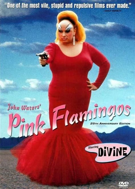 Pink Flamingos Divine John Waters | Pink flamingos, John waters, Cult movies