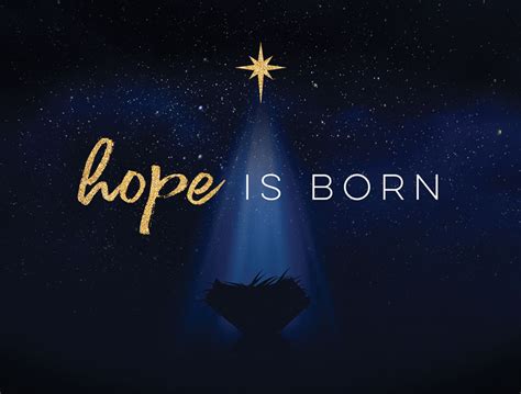 Christmas Star Hope is Born Banner - Church Banners - Outreach Marketing