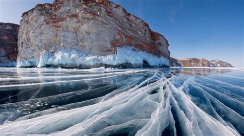 Frozen Lake Baikal - backiee