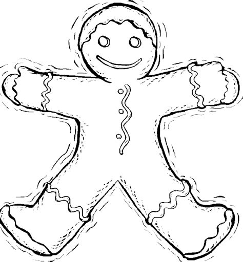 Gingerbread Baby Coloring Pages - Coloring Home