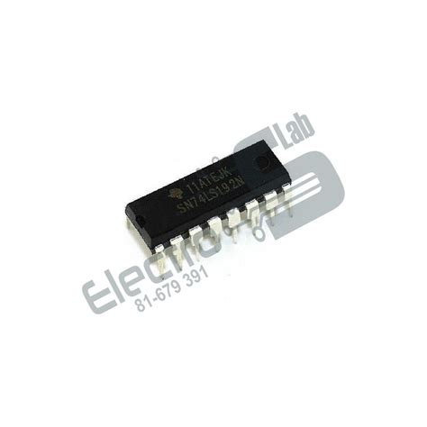 IC 74192 – Electroslab