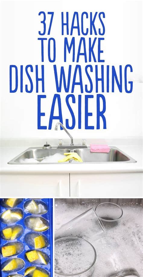 37 hacks to make dish washing easier – Artofit