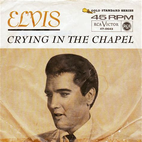 Elvis* - Crying In The Chapel (1965, Vinyl) | Discogs